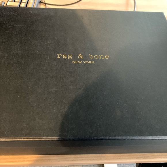 Rag and Bone Wesley Suede Boot, size 37 (warm gray suede); New in box. - Picture 2 of 5